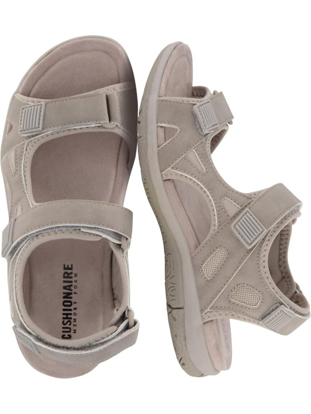 Comfortable Walking Sandals for Women - Arch Support, Adjustable Straps
